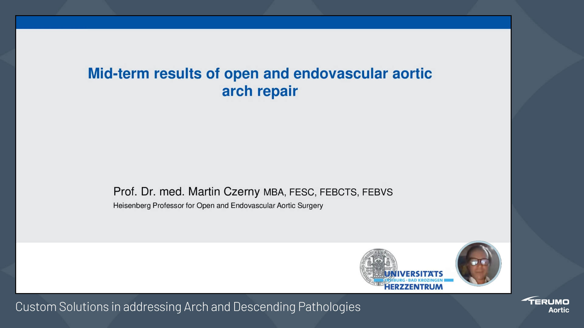 Addressing challenges in the arch with RelayBranch and Thoraflex Hybrid Terumo Aortic