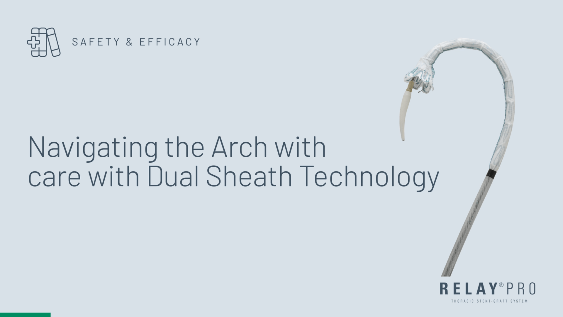 RelayPro Safety & Efficacy Video PM07539 ROW Terumo Aortic