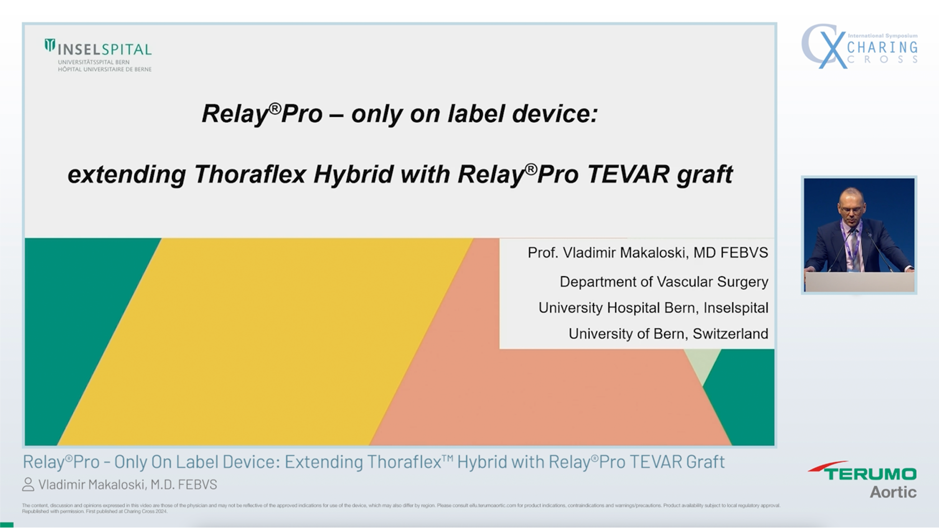 Relay®Pro Only On Label Device Extending Thoraflex™ Hybrid with
